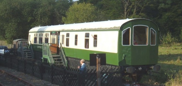 Camping Coach, near Levisham Station Self catering holiday accommodation on the NYMR.